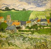 Vincent Van Gogh, Gezicht op Auvers,